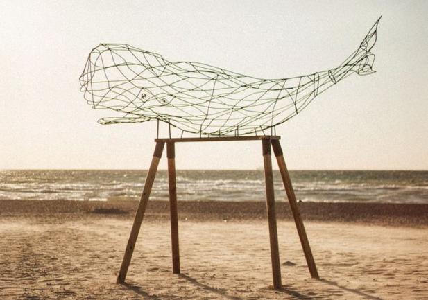 Abwalen am Strand