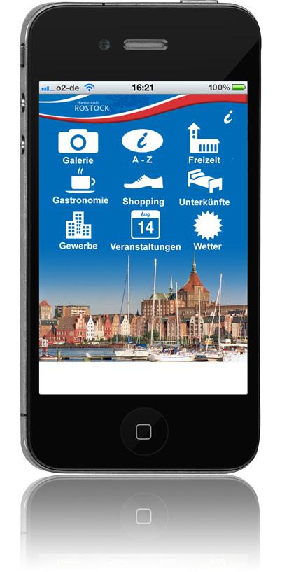 Rostock auf dem IPhone