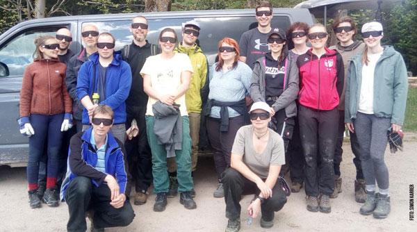 40 Freiwillige des Bergwaldprojekts in der Rostocker Heide im Einsatz für den Wald der Zukunft 
