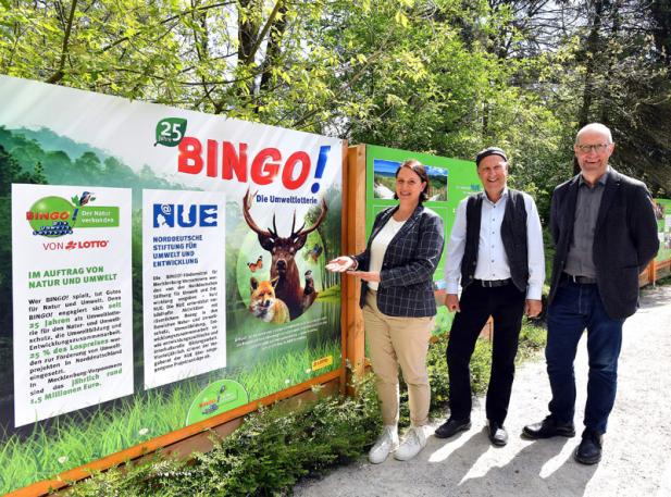 Der Zoo Rostock zeigt Naturschutzprojekte der Umweltlotterie BINGO!