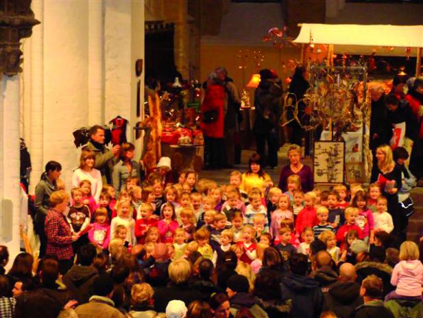 Es weihnachtet in der Rostocker Nikolaikirche