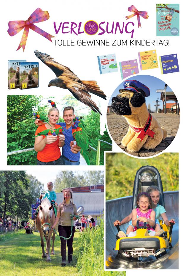 Verlosung – Tolle Gewinne zum Kindertag!