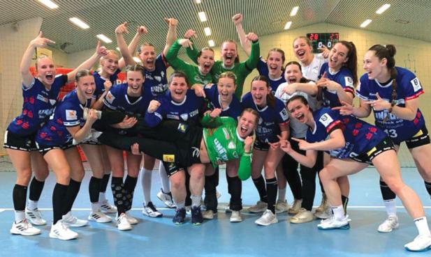 Handballmädels im Aufstiegsrennen