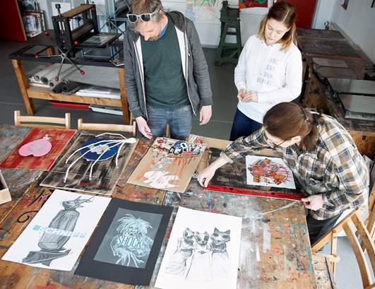 Kooperation zwischen KUNST.SCHULE.ROSTOCK und VOLKSTHEATER ROSTOCK gestartet