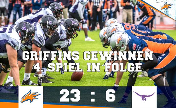 Griffins mit viertem Sieg in Folge