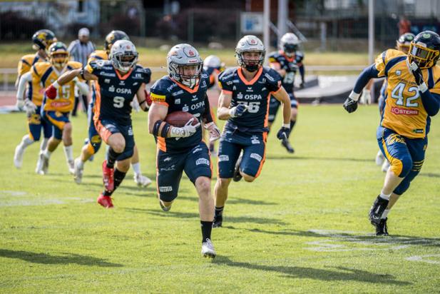 Die Griffins bezwingen die Leipzig Lions