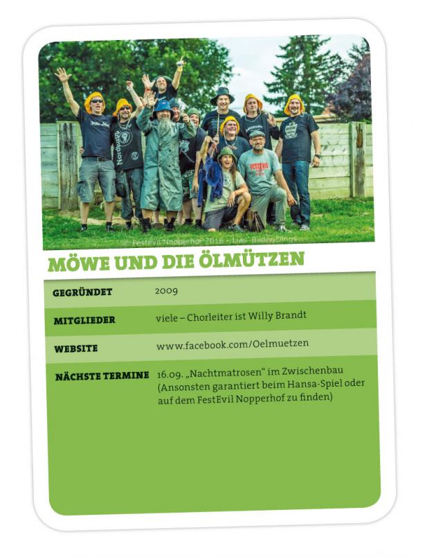 Möwe und die Ölmützen 