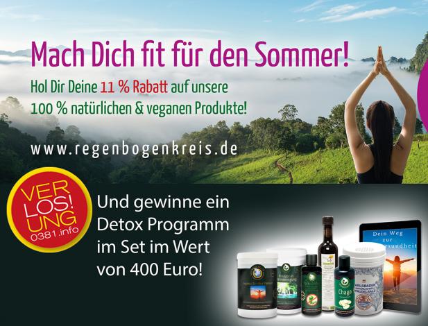 Gewinnspiel: Schlank und gesund durch eine Entschlackungskur!