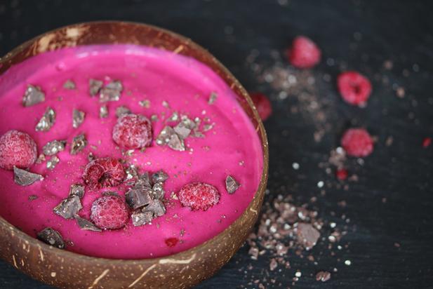 Rezept: Nicecream – Pretty Pink Himbeer