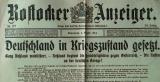 21.07.2014 10:00 Für den Kaiser an die Front. Rostocker und Mecklenburger im Ersten Weltkrieg, Kulturhistorisches Museum Rostock